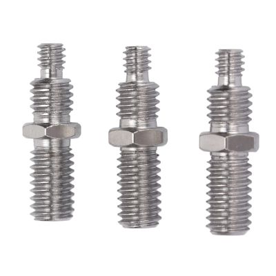 3pcs 3/8 to 1/4 Tripod Screw Adapter Set Rust Resistant, Precision Machined Camera Mount Converter for DSLR, Mirrorless Gimbal (Compatible with Manfrotto,)