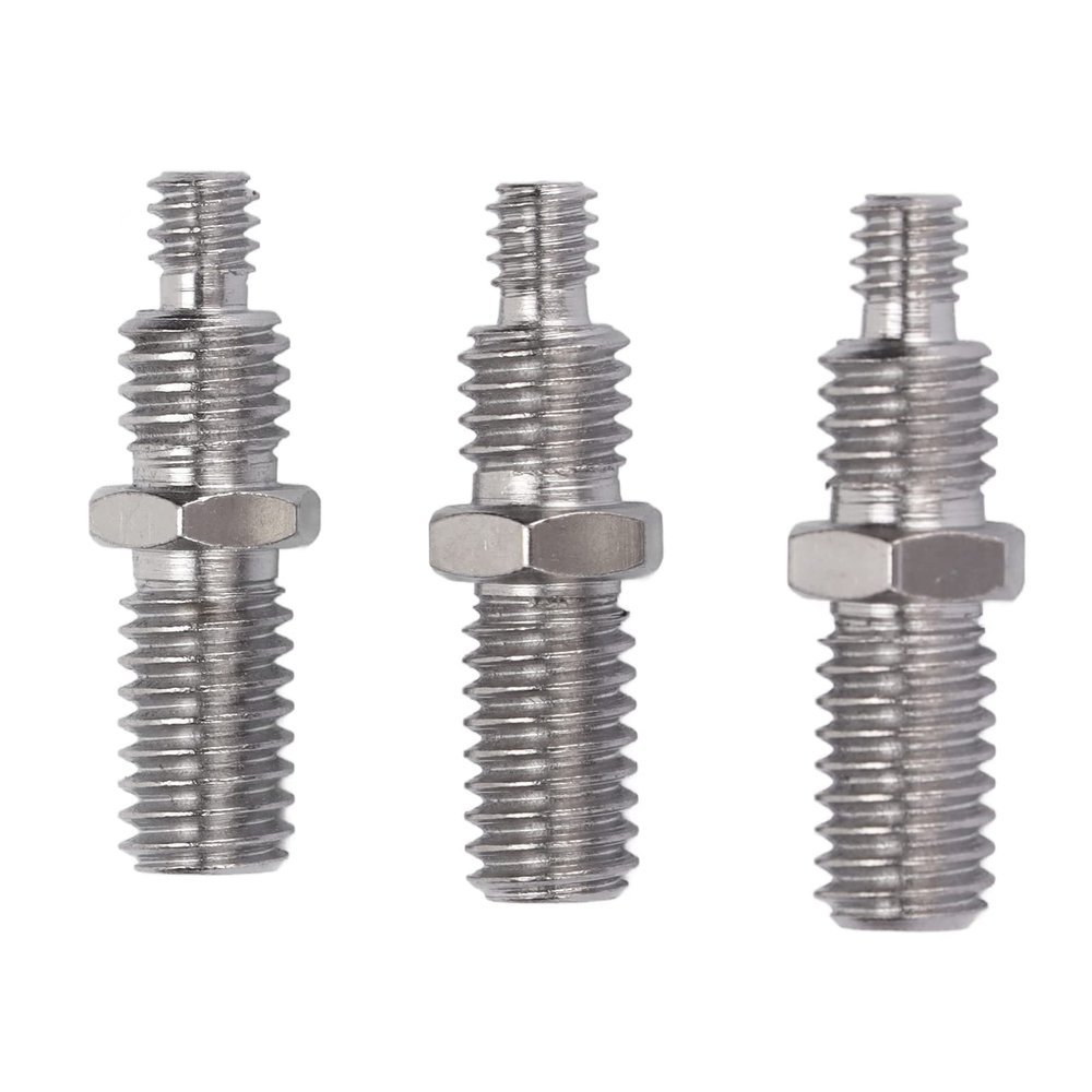 3pcs 3/8 to 1/4 Tripod Screw Adapter Set Rust Resistant, Precision Machined Camera Mount Converter for DSLR, Mirrorless Gimbal (Compatible with Manfrotto,)