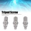 3pcs 3/8 to 1/4 Tripod Screw Adapter Set Rust Resistant, Precision Machined Camera Mount Converter for DSLR, Mirrorless Gimbal (Compatible with Manfrotto,) view 3