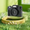 4K HD Digital Camera, 48MP Autofocus Webcam Vlogging Camera with 16X Zoom, Fill Light, 1500mAh Battery, Timer, Portable Video Camera for Photography, Live Streaming view 2