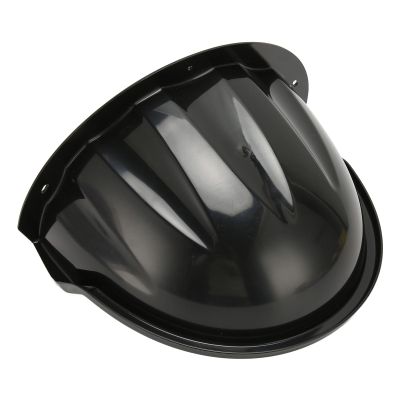 Security Camera Cover, ABS Plastic Universal Sun Rain Shade, for Outdoor Camera, Black and White (Black)