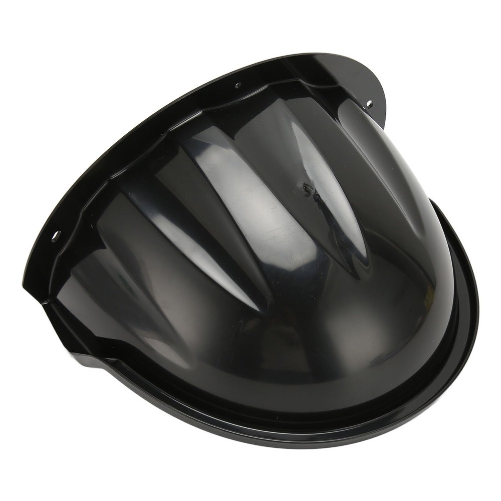 Security Camera Cover, ABS Plastic Universal Sun Rain Shade, for Outdoor Camera, Black and White (Black)