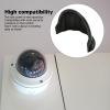 Security Camera Cover, ABS Plastic Universal Sun Rain Shade, for Outdoor Camera, Black and White (Black) view 3