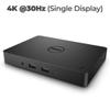 Crossery Dell WD15 USB-C Docking Station Bundle with Dual Monitor Support, 180W Power Adapter, HDMI/VGA/MiniDP, Ethernet, and Multiple USB Ports (Renewed), Black view 3