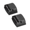 1 Pair Loudspeaker Frequency Divider, Car 2 Way Speaker Frequency Divider 12V 60W High Capacitors Black Universal view 1