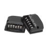 1 Pair Loudspeaker Frequency Divider, Car 2 Way Speaker Frequency Divider 12V 60W High Capacitors Black Universal view 2
