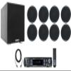 Rockville RPA60BT V2 Home Theater Receiver with 8 HC55-16 Speakers, Sub view 1