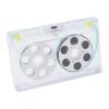 Blank Cassette Tapes, Audio Cassette Tape, Reel to Reel 46 Minute Blank Cassettes Tapes with Aluminum Alloy Reels for All Kinds of Music Recording (Silver) view 1