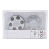 Blank Cassette Tapes, Audio Cassette Tape, Reel to Reel 46 Minute Blank Cassettes Tapes with Aluminum Alloy Reels for All Kinds of Music Recording (Silver) view 4