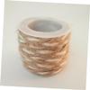 Jute Burlap Ribbon Roll 5m for Crafts and Mason Jars view 3