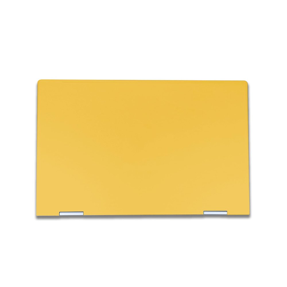 Laptop Skin Compatible with HP Envy x360 15 (2023) - Solid Marigold - Premium 3M Vinyl Protective Wrap Decal Cover - Easy to Apply | Crafted in The USA by MightySkins