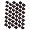 DOITOOL 50pcs Self-Adhesive Cable Clips Cord Organizer Holder for Desk Wall Office Wire Management to Keep Cables Neat view 1