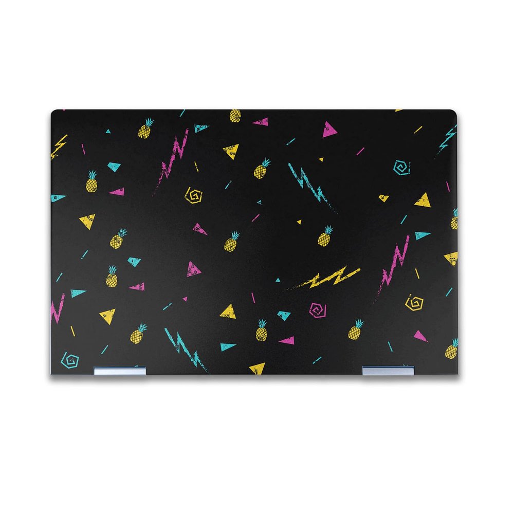 Laptop Skin Compatible with HP Envy x360 14 (2023) - Magic Pineapple - Premium 3M Vinyl Protective Wrap Decal Cover - Easy to Apply | Crafted in The USA by MightySkins