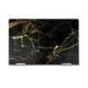 Laptop Skin Compatible with HP Envy x360 14 (2023) - Black Gold Marble - Premium 3M Vinyl Protective Wrap Decal Cover - Easy to Apply | Crafted in The USA by MightySkins view 1