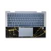 Laptop Skin Compatible with HP Envy x360 14 (2023) - Black Gold Marble - Premium 3M Vinyl Protective Wrap Decal Cover - Easy to Apply | Crafted in The USA by MightySkins view 2