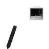 BoxWave Stylus Pouch Compatible with Edan iM60 - Stylus PortaPouch, Pen Stylii Holder Carrier Portable Self-Adhesive - Jet Black view 1
