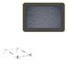 BoxWave Stand and Mount Compatible with Geekland GK-QR101-V12 (10.1 in) - Pocket Aluminum Stand 3-in-1, Portable Multi Angle Viewing Riser - Metallic Silver view 1