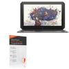 BoxWave Screen Protector Compatible with HP ZBook x2 - ClearTouch Anti-Glare ToughShield 9H (2-Pack), Anti-Glare 9H Tough Flexible Film Screen Protector view 1