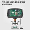 JOEBO Microscope Kit 1000X 9-inch Microscope, with Alloy Stand Microscope Lens Adapters view 3