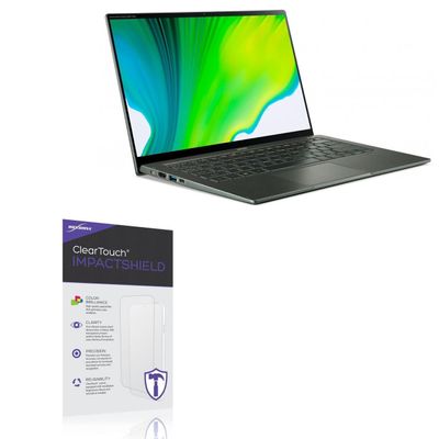 BoxWave Screen Protector Compatible with Acer Swift 5 (SF514-55T) - ClearTouch ImpactShield (2-Pack), Impenetrable Screen Protector Flexible Film