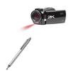 BoxWave Stylus Pen Compatible with Minolta MN2K10NV - DualTip Capacitive Stylus, Fiber Tip Disc Tip Capacitive Stylus Pen - Metallic Silver view 1