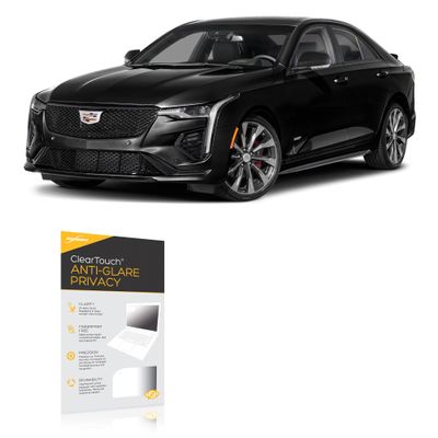 BoxWave Screen Protector Compatible with Cadillac 2024 CT4 Cluster Display (12 in) - ClearTouch Anti-Glare Privacy (2-Pack), Privacy Screen Protector Flexible Film Anti-Glare