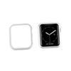 BRIGHTFUFU Aluminum Alloy Metal Frame Protective Case for Watch Series Stylish Plating Shell with Full Protection Easy to Install Compatible with All Buttons and Sensors Silver view 1