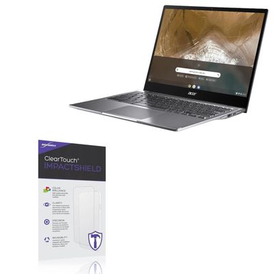 BoxWave Screen Protector Compatible with Acer Chromebook Spin 713 (CP713-2W) - ClearTouch ImpactShield (2-Pack), Impenetrable Screen Protector Flexible Film