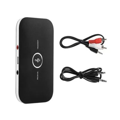 USAV Bluetooth Adapter for AV Receiver, 2 Channel Power Amplifier, Stereo Mixer Karaoke Amplifier System, Home Theater System