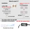 TiTiToo 5M 12V White Neon LED Strip LightsDC 600 SMD2835 LEDs Waterproof for Home Decoration.(Includes Power Adapter) view 4