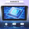 [4+64G] NHOPEEW Car Radio for Mazda 3 2004-2009 with Wireless Carplay and Android Auto - 9 Inch 1280 * 720 IPS Touchscreen Android Car Stereo - DSP 32EQ / GPS/WiFi/SWC/Bluetooth + AHD Backup Camera view 2