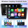 [4+64G] NHOPEEW Car Radio for Mazda 3 2004-2009 with Wireless Carplay and Android Auto - 9 Inch 1280 * 720 IPS Touchscreen Android Car Stereo - DSP 32EQ / GPS/WiFi/SWC/Bluetooth + AHD Backup Camera view 4