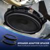 AICARS 6" x 9" Front Door Speaker Spacer Compatible with Toyota 4 Runner/Avalon/Highlander/Prius/Sequoia/Tacoma/Tundra/Venza 2 Speaker Spacer Covers with 2 Wiring Harness view 2