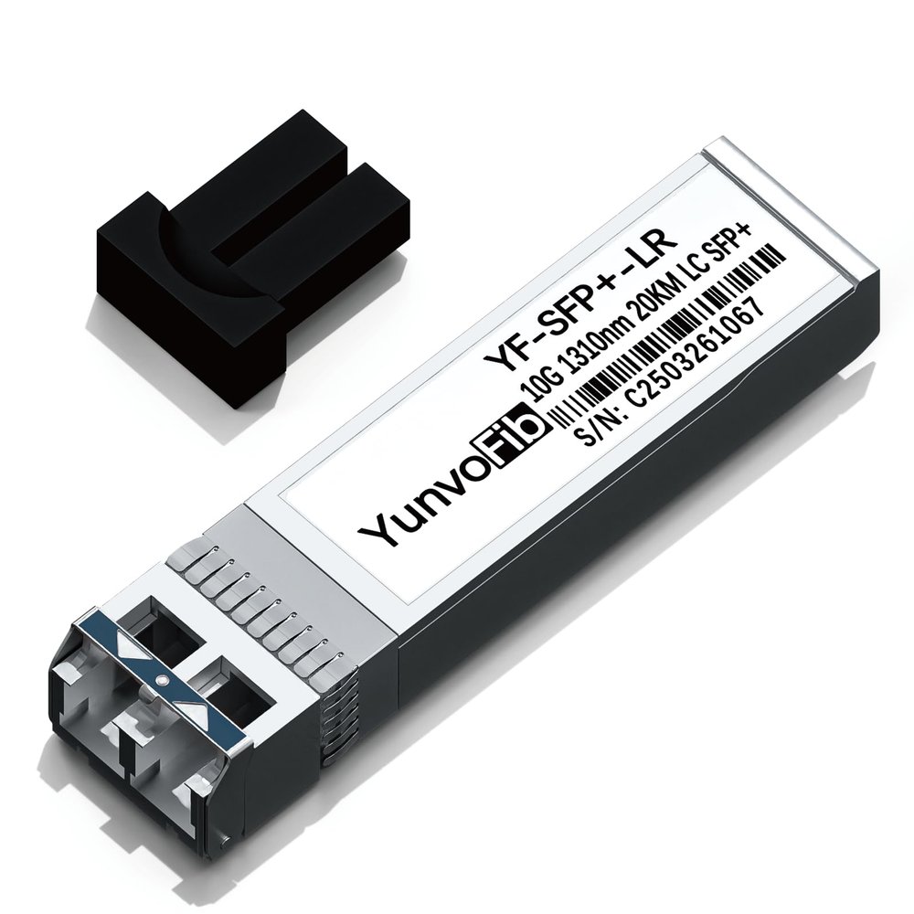 10GBase LR SFP+ Transceiver - SFP+ to LC Module 1310nm 10km DOM Duplex LC SMF Optical Transceiver Module Compatible with Cisco SFP-10G-LR Mikrotik Ubiquiti UniFi Mikrotik Switch