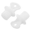 NOLITOY Replacement Stopper for Hot Water Bag 2pcs Plastic Sealing Plug Leak Proof Water Bottle Lid view 1
