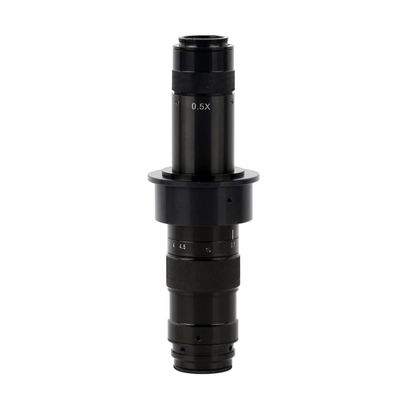 Joebo Microscope Kit 0.7X-4.5X Zoom C Mount Magnifier Industrial PCB Soldering HDMI USB 1080P Video Microscope Camera Adjustable Monocular Lens FHD Microscope Lens Adapters