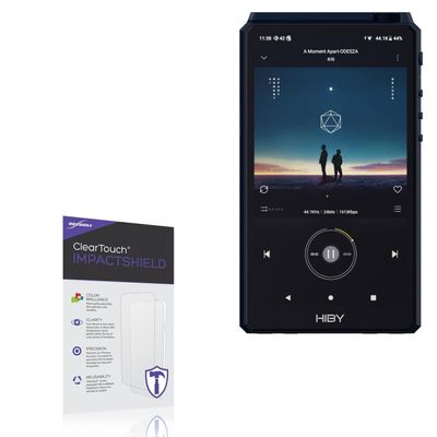 BoxWave Screen Protector Compatible with HiBy R6 III (Gen 3) - ClearTouch ImpactShield (2-Pack), Impenetrable Screen Protector Flexible Film