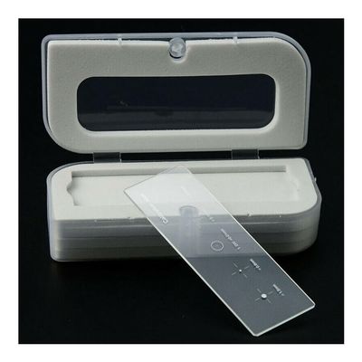JOEBO Microscope Kit 0.01mm Micrometers Stage, 0.01mm 5 Scales Microscope Objective Stage Calibration Glass Slide Micrometer Microscope Lens Adapters