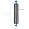 NovelGoal Carbon Fiber Extension Tray Arm Float Buoyancy Aquatic Arm Dual Ball SLR Camera Diving Head Light Holder Mount D60mm 5" 8" 10" 12" for Action Camera (Blue,12 inch D60mm) view 2