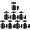Vaguelly 8pcs Tripod Ball Heads Rotating Camera Ball Mount Compact Lightweight Metal Design Screw for Photographers The Go view 1