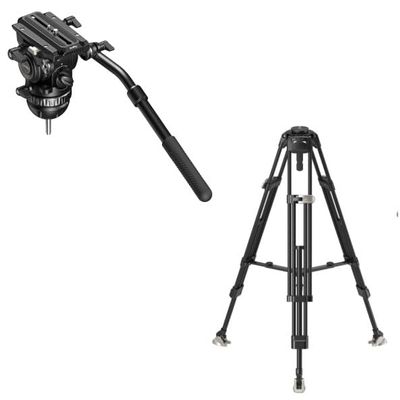 SmallRig FreeBlazer Heavy-Duty Carbon Fiber Tripod and PH8 Professional Fluid Video Head