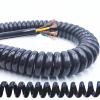 Spring Telescopic Spiral Cable Spring Telescopic Spiral Cable 4 Core Spring Telescopic Wire Spiral Cable 24AWG0.2mm 20AWG0.5mm 17AWG1.0mm 14AWG2.0mm Stretchable Extension Wire Stretch 3.7 meters 4-cor view 2