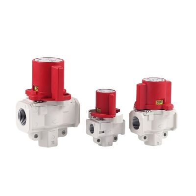 VHS20-02A VHS30-03A VHS40-04A Pneumatic Residual Pressure Relief Valve Residual Pressure Manual Valve (Color : VHS30-02A)