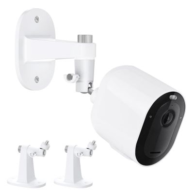 2Pack Adjustable Mount for Arlo Essential 2K Indoor/Outdoor(2nd Generation), for Arlo Pro 5S/Pro 4/Pro 3/Pro 2/Pro/Arlo Ultra2/Ultra/Arlo Essential Spotlight Camera, No-Drill Security Wall Mount