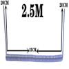 Spring Telescopic Spiral Cable Spring Telescopic Spiral Cable 2-Core Spring Telescopic Wire Spiral Cable,24AWG 20AWG 17AWG 14AWG Black Power Cord Expandable Wire Line Length 7.5m 2-core 20AWG view 2
