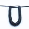Spring Telescopic Spiral Cable Spring Telescopic Spiral Cable 2-Core Spring Telescopic Wire Spiral Cable,24AWG 20AWG 17AWG 14AWG Black Power Cord Expandable Wire Line Length 7.5m 2-core 20AWG view 3