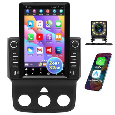EWLSAC Android 13.0 Double Din Car Stereo for Dodge Ram 1500-3500 2013-2018 9.7 Inch HD Touch Screen Car Audio Receiver with GPS Navigation Bluetooth Head Unit Supports Backup Camera(2G+32G)