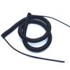 Spring Telescopic Spiral Cable Spring Telescopic Spiral Cable 3 Core Spring Telescopic Wire Spiral Cable 24AWG0.2mm 20AWG0.5mm 17AWG1.0mm 14AWG2.0mm stretchable extension wire2.5 meters 3-core 17AWG1. view 1