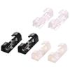Cable Clips Organizador De Clips De Cable De 16/20 Piezas, Gestin De Cables, Autoadhesivo, Abrazadera Fija, Enrollador Adhesive Cable (Size : Small 20pcs-02) view 2