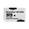 DAGIJIRD Micro SD TF to MS Memory Stick PRO Duo Dual Slot Adapter for PSP view 1